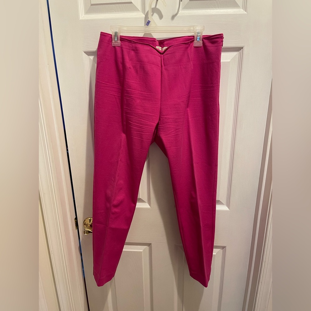 a new day Women's Vibrant Pink Cropped Pants